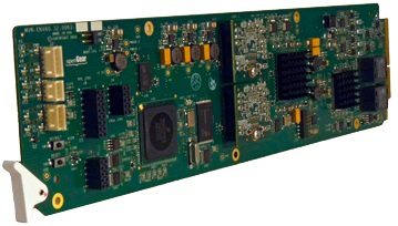 NOVUS-Gx - H.264 / MPEG-4 HD/SD Professional Encoder for openGear platform